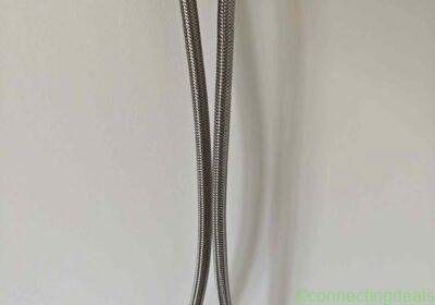 Free ad: 2 x Flexible plumbing hose 50cm in Brussels. 2 x Flexible plumbing hose 50cm in Brussels