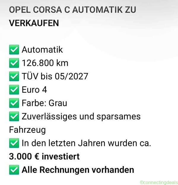 2004 Opel Corsa