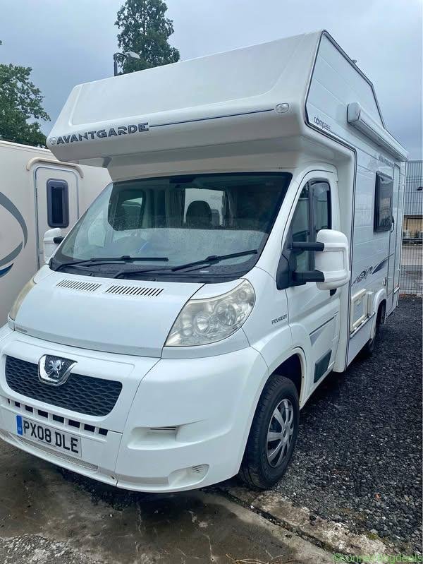 2008 Peugeot boxer 2.2 avantgarde swb 4 berth