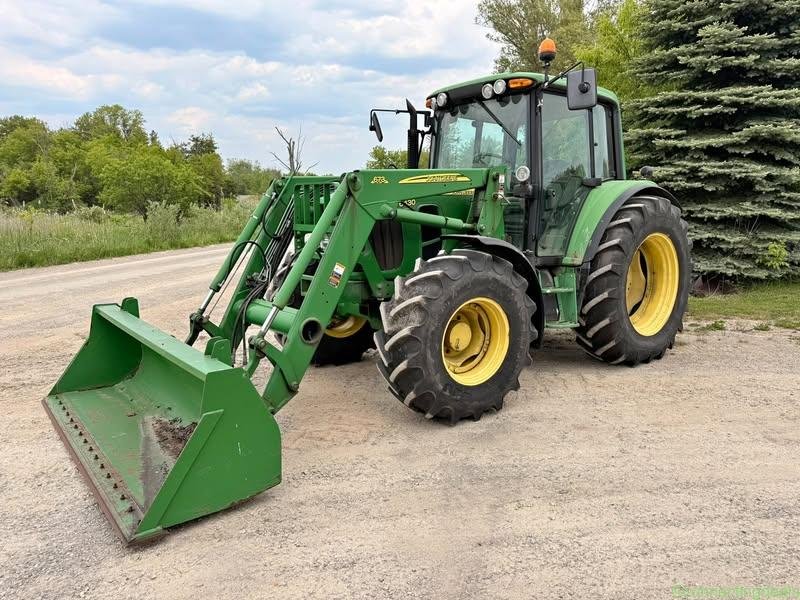 2010 John Deere 6430 Premium, 673 Loader