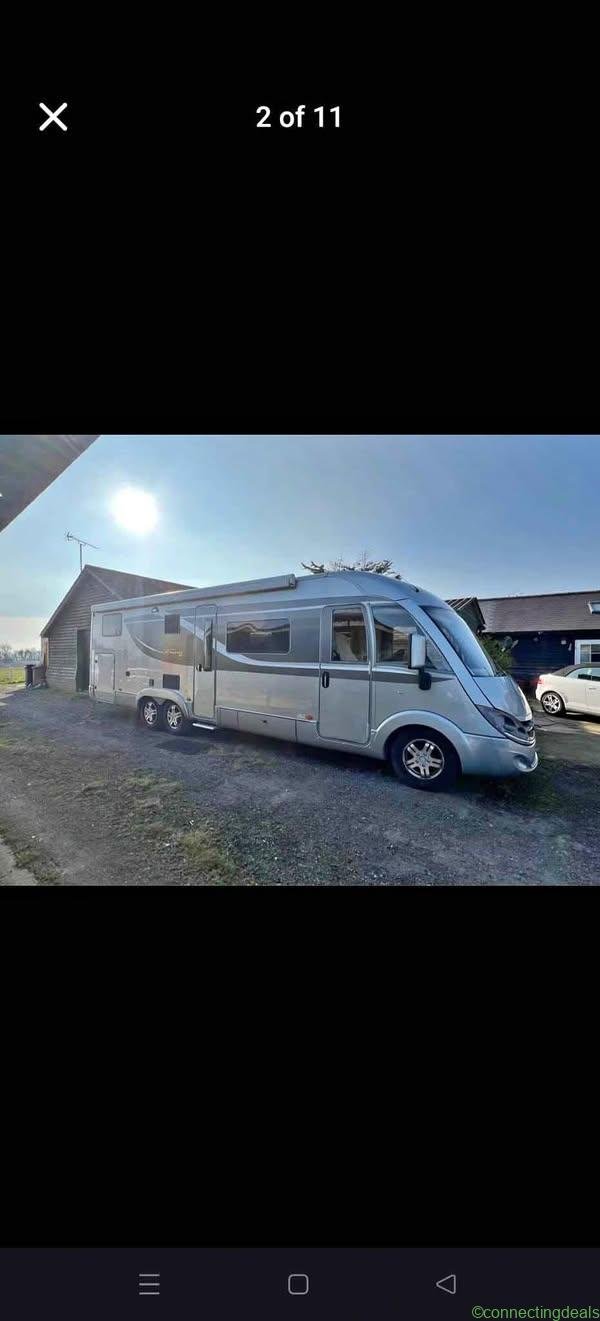 2011 Burstner elegance i810 rv motorhome
