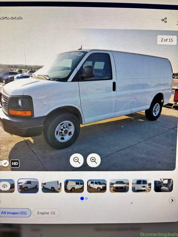 2012 GMC Savana 2500 Cargo · Regular Van 3D