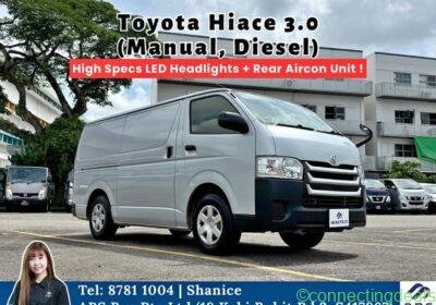 2016 Toyota Hiace 3.0M (Diesel) in Singapore