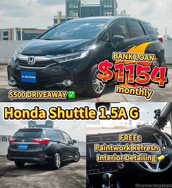 2019 Honda Shuttle 1.5A
