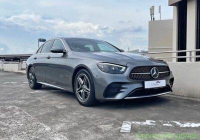 2021 MERCEDES-BENZ E200 AMG LINE M-HYBRID AUTO in Singapore
