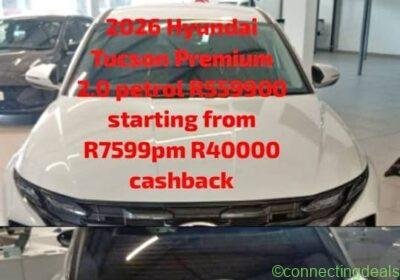 2026 Hyundai Tuscon Premium 2.0 Petrol (R40.000 in Durban