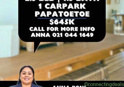 Free ad: 2BED + STUDY PAPATOETOE in Auckland. 2BED + STUDY PAPATOETOE in Auckland