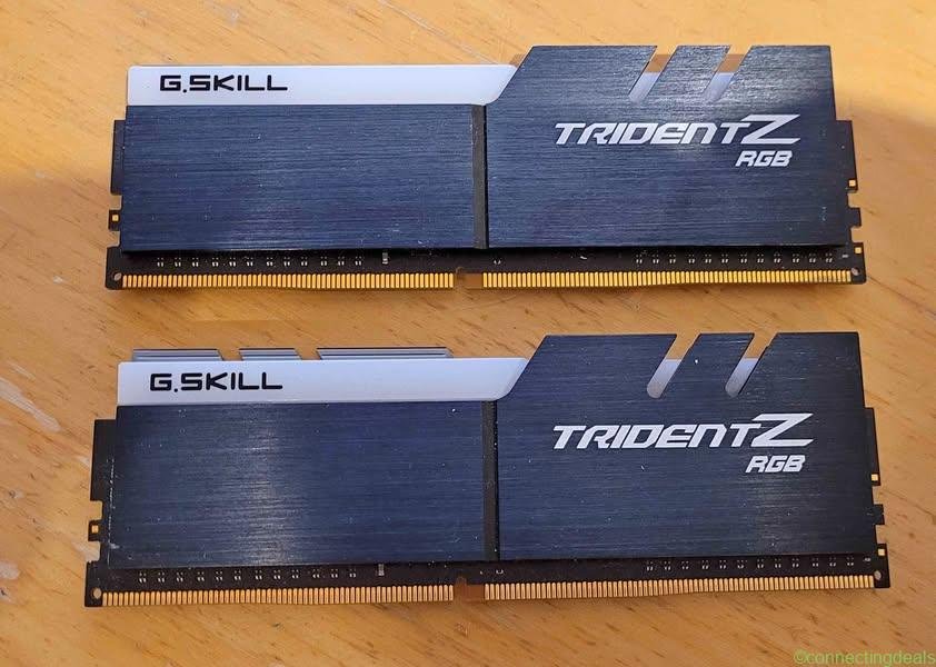 2x8GB DDR4-3000 Trident Z RGB