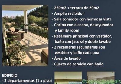 Free ad: 3 habitaciones 3 baños - Departamento in Mexico City. 3 habitaciones 3 baños - Departamento in Mexico City