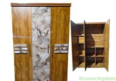 Free ad: 3door wardrobe in Alappuzha. 3door wardrobe in Alappuzha