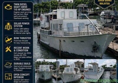 40 foot boat for sale in Singapore