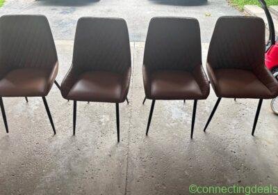 Free ad: 4x Brown Dining Chairs in Toronto. 4x Brown Dining Chairs in Toronto