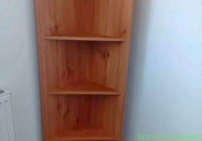 Free ad: 5 Tier (including top) Corner Shelves Wooden in London. 5 Tier (including top) Corner Shelves Wooden in London