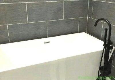 Free ad: 59" x 30" Freestanding Soaking Bathtub in Hamburg. 59" x 30" Freestanding Soaking Bathtub in Hamburg