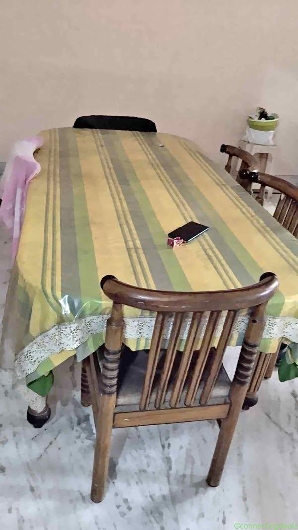 6 seater dining table set