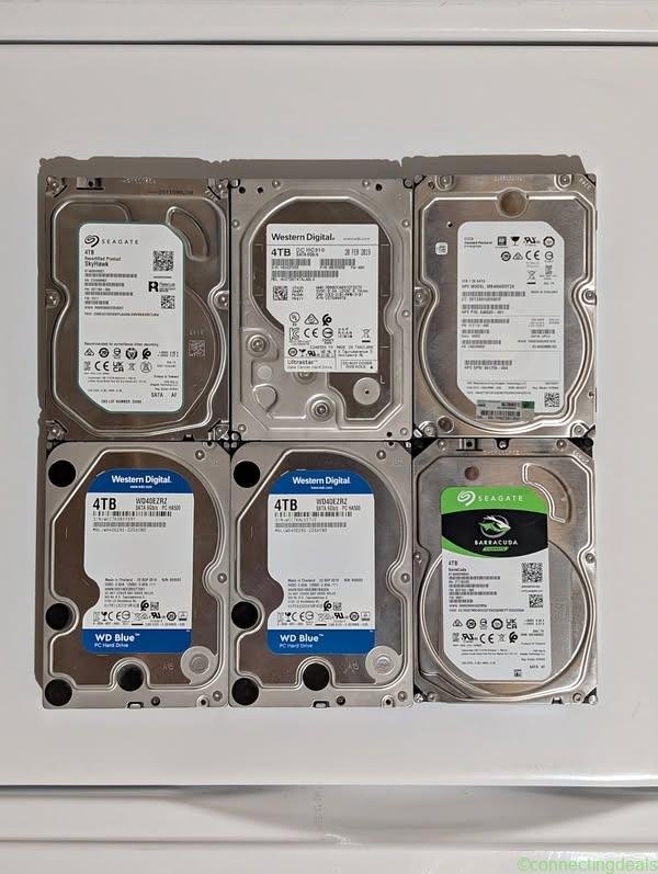 6 x 4TB SATA 6Gb/s
