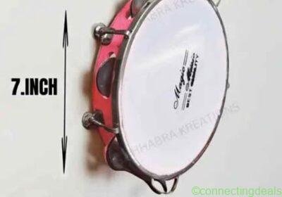 7 INCHES Tambourine Iron Dafli Hand Percussion in Dhanbad