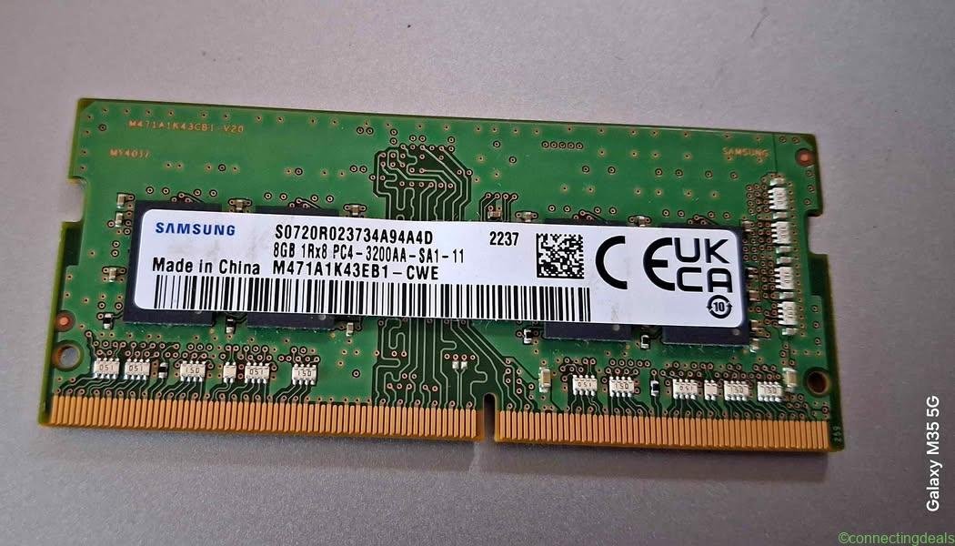 8gb DDR4 3200 mHz RAM (samsung)