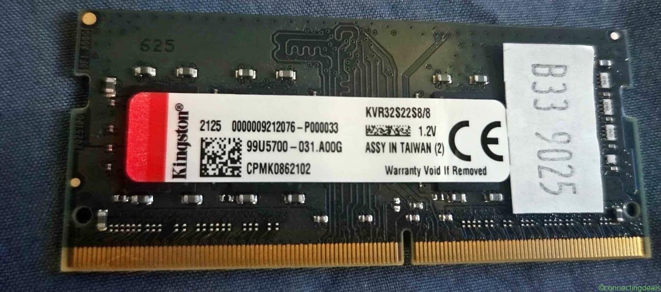 8GB DDR4 SODIMM 1x Laptop Ram
