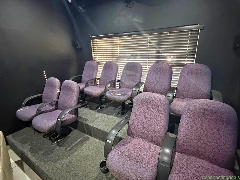 9 x Cinema Chairs