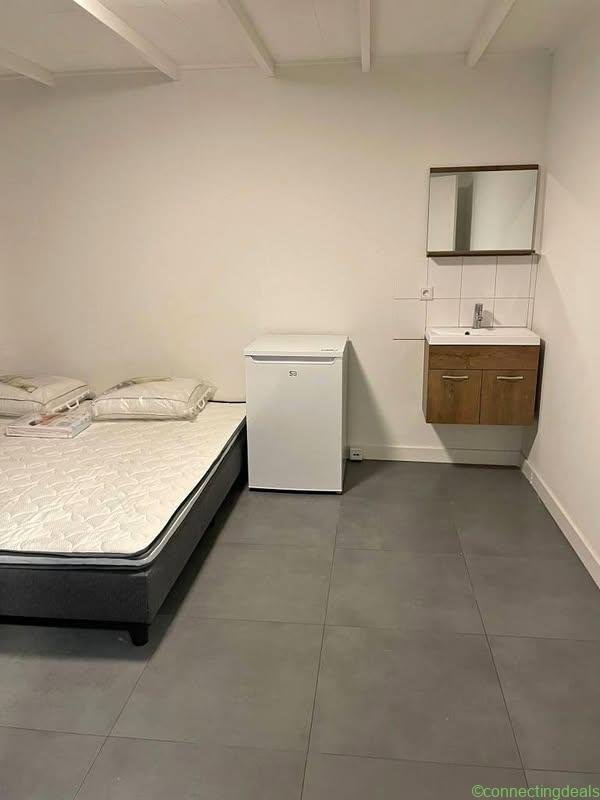A furnished bedroom for a couple for rent in