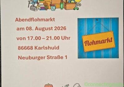 Free ad: Abendflohmarkt am 08. August 2026 in 86668 in Munich. Abendflohmarkt am 08. August 2026 in 86668 in Munich