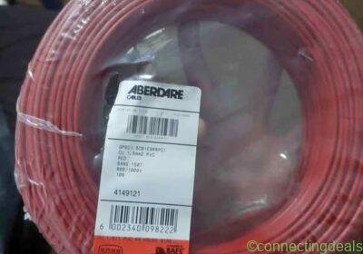Free ad: Aberdare Cables (100 meters, 1.5mm) in Johannesburg. Aberdare Cables (100 meters, 1.5mm) in Johannesburg