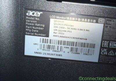 Free ad: Acer QG241Y LCD Monitor in Ottawa. Acer QG241Y LCD Monitor in Ottawa