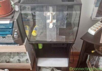 Free ad: Acuario curvo fluval in Madrid. Acuario curvo fluval in Madrid