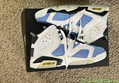 Air Jordan 6 Retro GS UNC White in Los Angeles