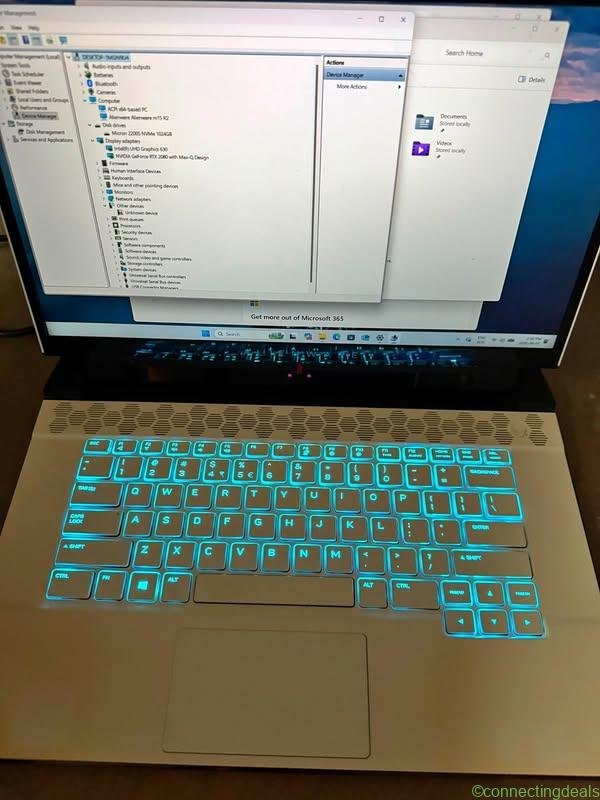 Alienware m15 R2 Gaming Laptop – i7 / RTX 2080