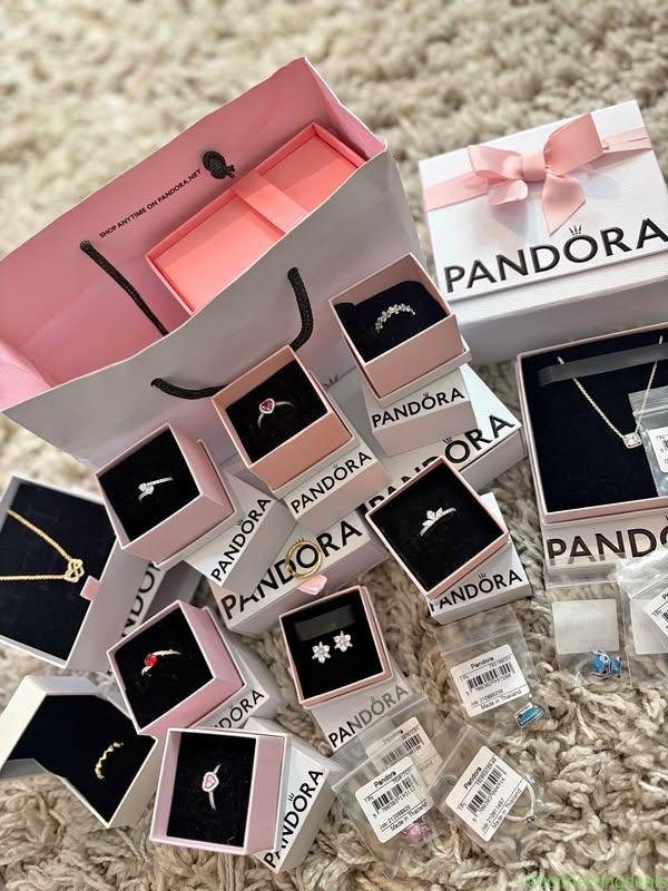 All brand new boxed Pandora
