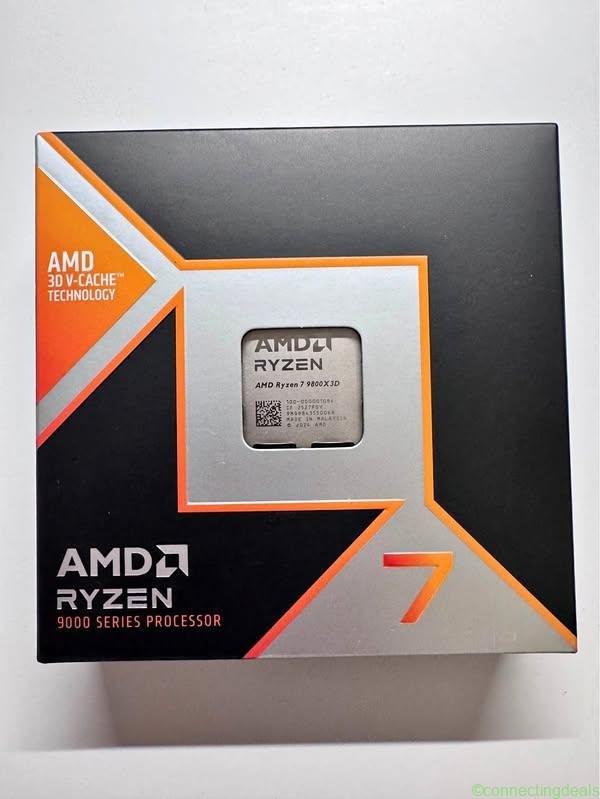 AMD Ryzen 7 9800X3D SCELLÉ!