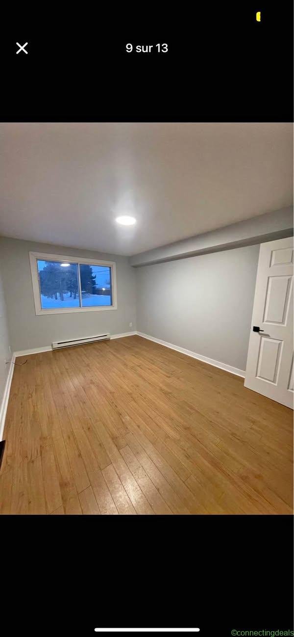 Appartement de 1 chambre et 1 salle de bain