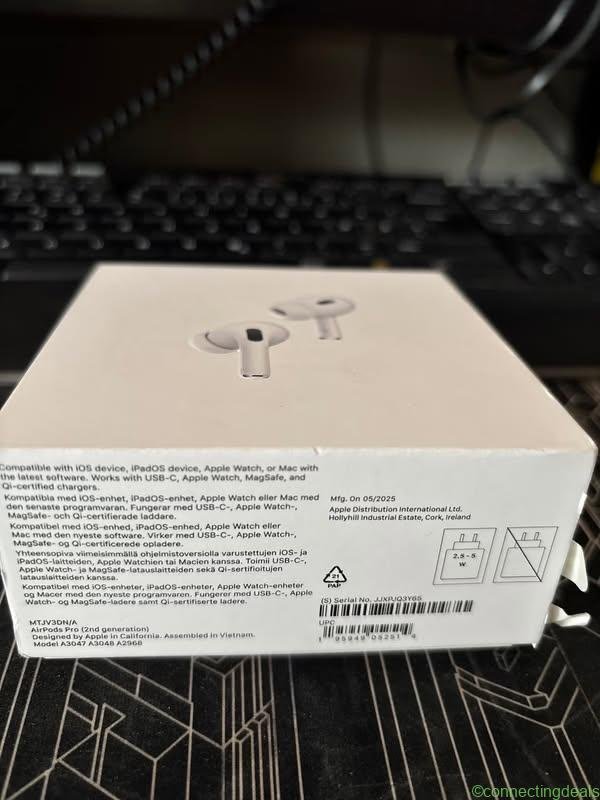 Apple AirPods Pro 2 (2. generasjon) Ekte fra apple