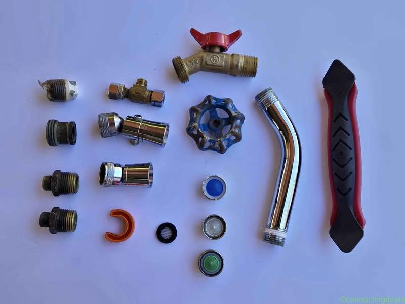 Assorted Plumbing Supplies Hardware
