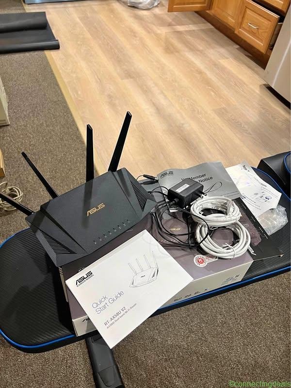 ASUS RT-AX58U Dual Band WIFI Router WiFi 6