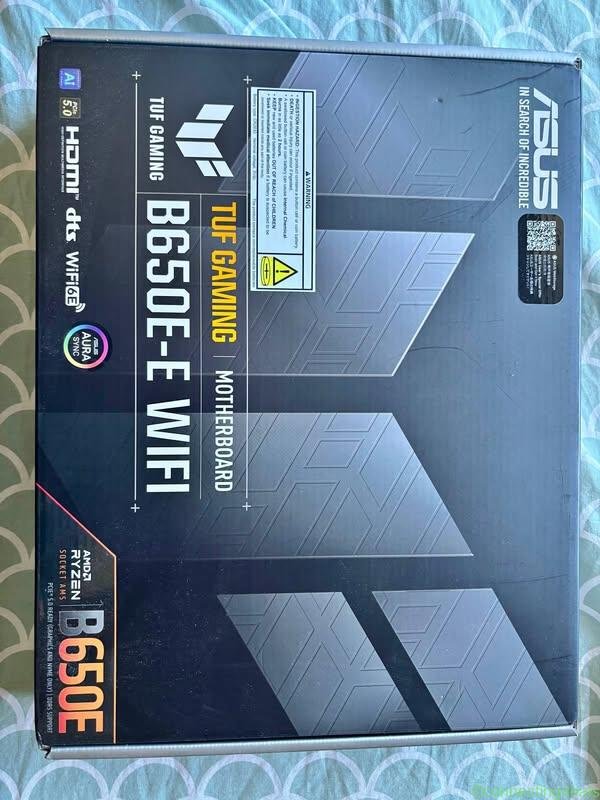 ASUS tuf gaming B650E-E Wifi motherboard