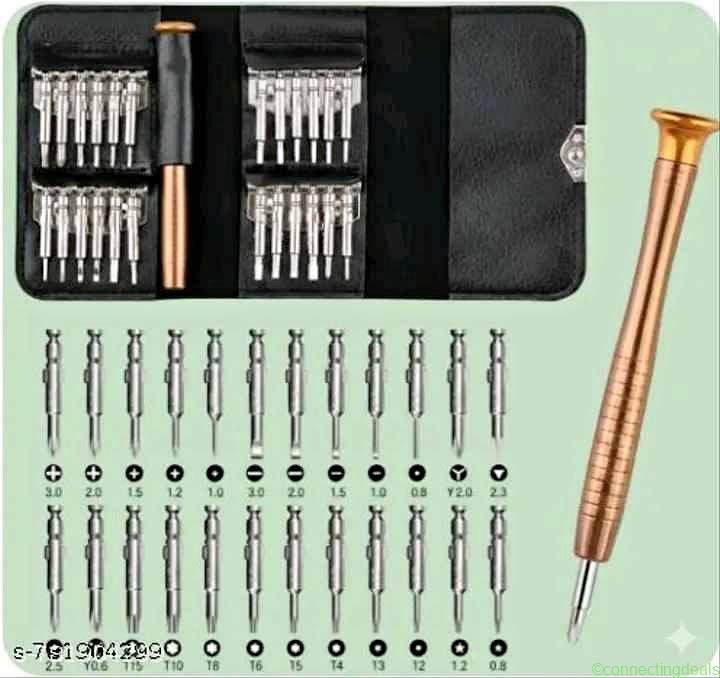 Atrocities 25 in 1 screw driverv kit for home/