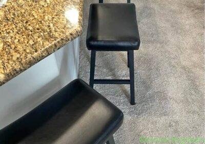 Free ad: Barstools (3) in Houston. Barstools (3) in Houston
