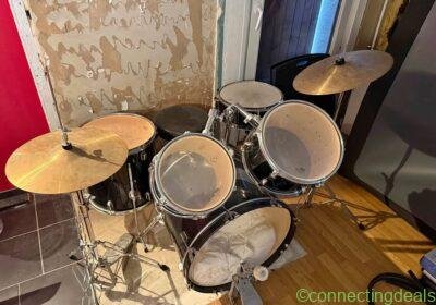 Free ad: Batterie acoustique complète CB Drums in Lyon. Batterie acoustique complète CB Drums in Lyon