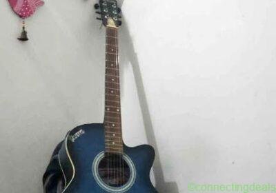 Beautiful Blue Acoustic Guitar in Excellent in Jodhpur