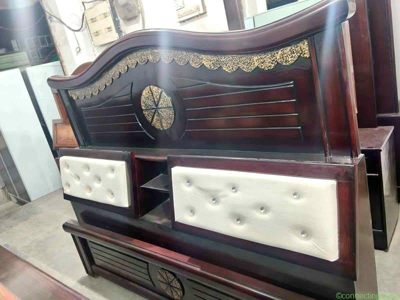 Bed and Dressing table