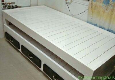Bed frame with pull out drawer ✅ in Manila