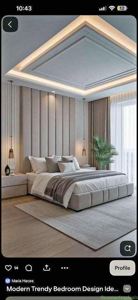Bed headboard