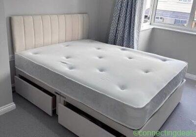 Bed met boxspring (140x200)(160x200)(180x200) in Amsterdam