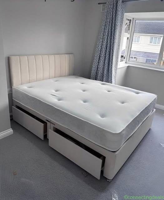 Bed met boxspring (140×200)(160×200)(180×200)