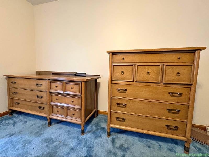 Bedroom Furniture Set / mid century