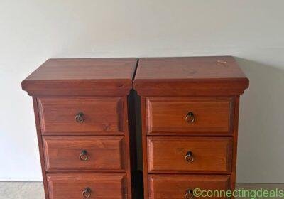 Free ad: Bedside tables in Adelaide. Bedside tables in Adelaide