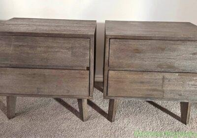 Free ad: Bedside tables in Adelaide. Bedside tables in Adelaide
